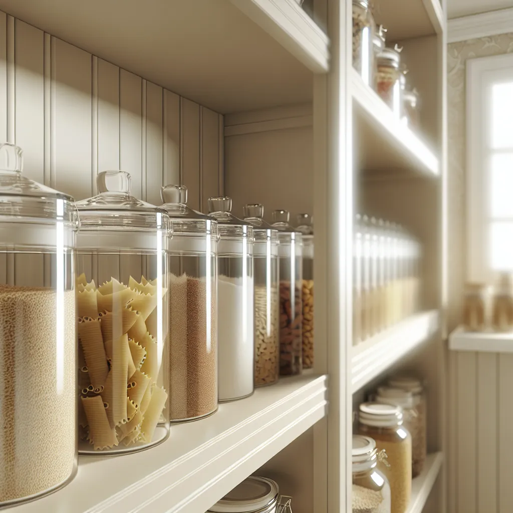 Organized pantry